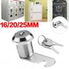 Mailbox Lock Enjoy Peace of Mind with 16/20/25mm Cam Lock for Cabinet Drawer Mail Box Locker Metal Alloy Material 2 Keys