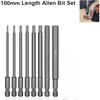 8PCS 1.5mm-8mm Screwdriver Set Practical Allen Wrench Screwdriver Socket Bit  Hand Tool