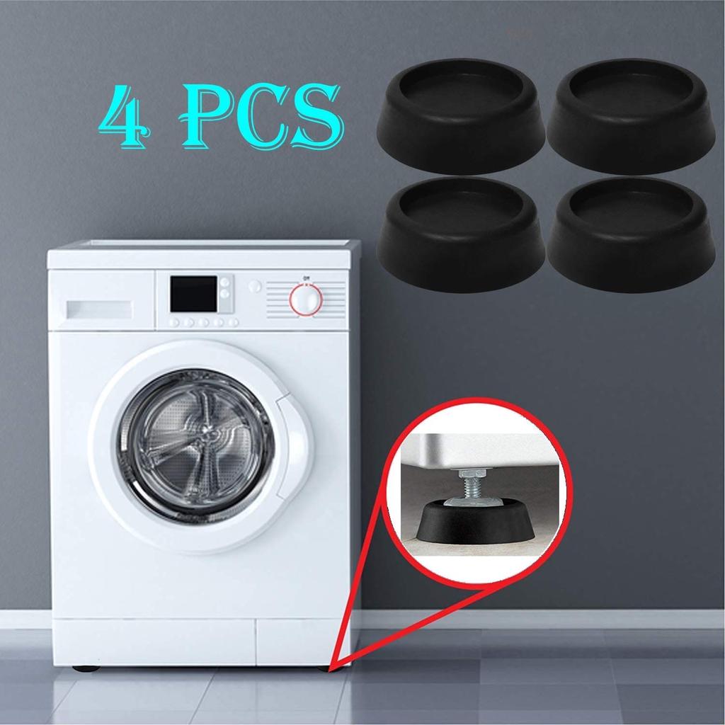 HTYA Anti-Slip And Noise-reducing Washing Machine Feet Pad Anti Slip Rubber Foot Pad for Washing Machines And Dryers 3.5 CM
