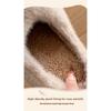 Cartoon Angry Dog Cotton Dragging Home Cotton Slippers Women's Plush Cotton Slippers Men's Warm Shoes Baotou Dragging Women