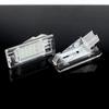 For Renault Espace Laguna Scenic Fluence Dacia Duster 2010-2017 Logan 12-21 Number Lamps Error Free LED License Plate Lights