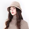 Elegant Vintage Fisherman's Cap Tweed Style Women's Winter Warm Hat