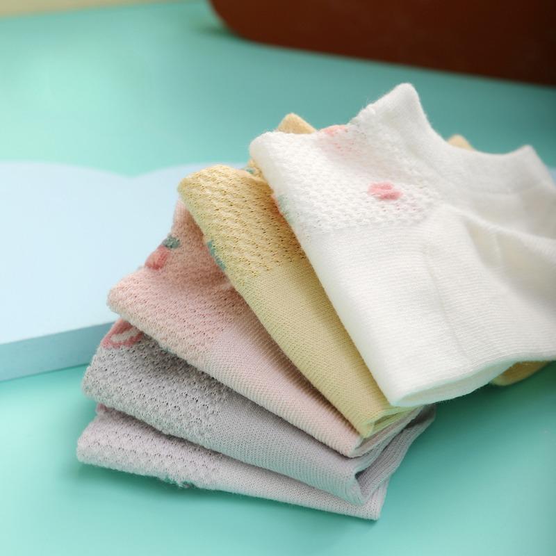 Socks Women Summer Sweat Absorbent Silicone Boat Socks Thin Cute Mesh Women's Socks Thin Short Socks Invisible Socks