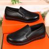 Autumn New Women's Flat-soled Middle-aged Mother Shoes Shallow Mouth Large Size Round Head Single Shoes Professional Work Shoes
