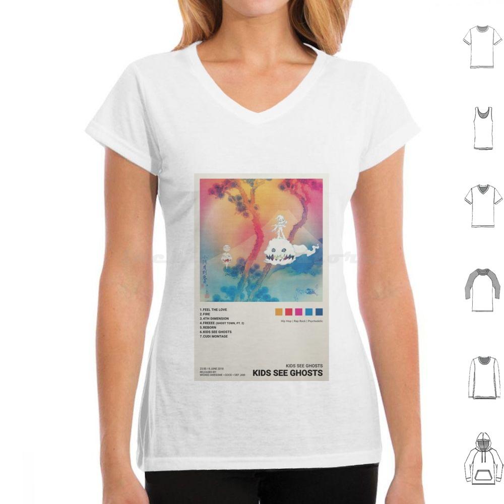 

Painting Cudi Ghost Abstract T Shirt 6xl Cotton Cool Tee Album Aesthetic Song Wadaks Music Love Kids Band Cover 4XL