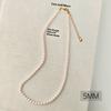 French round Shijia pearl necklace New Internet celebrity necklace Sweater chain Literary retro fashion necklace