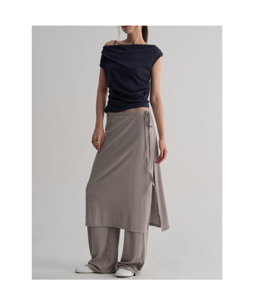 8SECONDS Jersey Layered Pants - Khaki