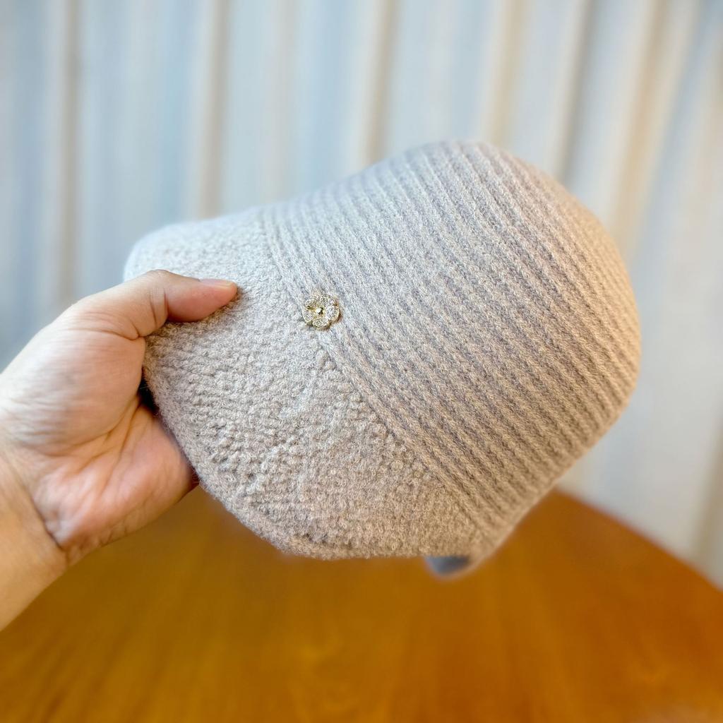 New Autumn and Winter Wool Fisherman Hat Women's Irregular Face Small Basin Hat Casual Versatile Bucket Hat Women's Style