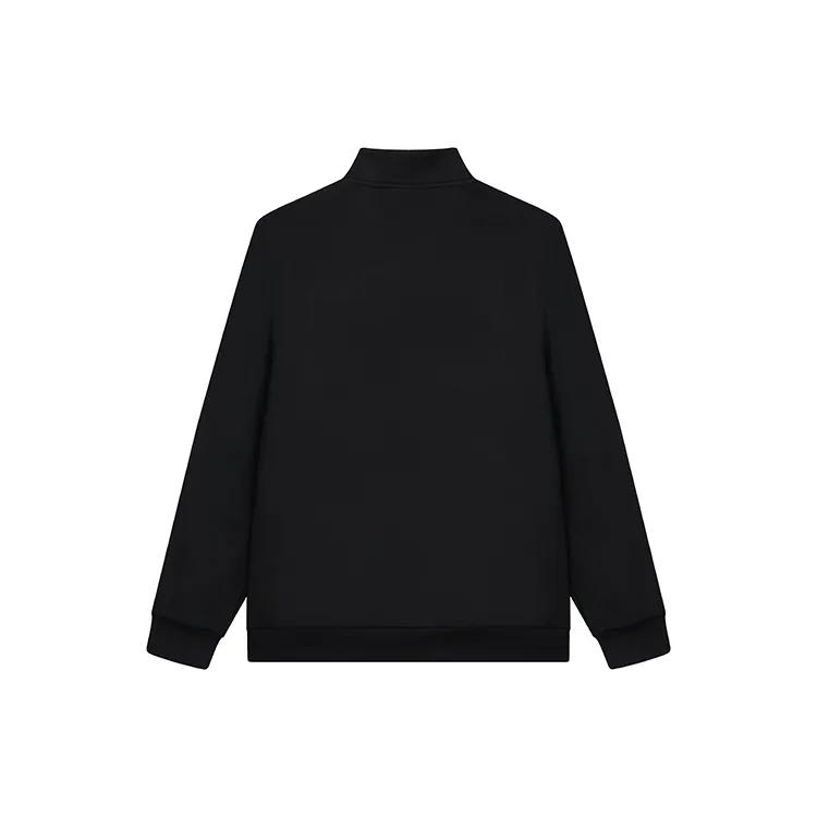 FILA Jackets Men's Jet Black Stand Collar Moderate Other (Unisex) Jackets F11M147508F BK