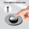 Bathroom Sink Hair Stopper, Pop-Up Sink Drain Strainer, Replacement for American Bathroom Sink Stopper (2 Pack)