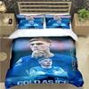 Berühmtes UK. Fußballstars C-Cole P-Palmer Druck Bettwäsche Set Bettbezug Steppdecke Bett Jugend Kind Mädchen Junge Luxus Geburtstagsgeschenk