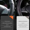 Black Microfibre Leather Car Steering Wheel Cover For Volkswagen VW Golf 7 Mk7 Touran Up New Polo Jetta Passat B8 Tiguan