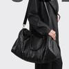 Men's fashion woven sports fitness bag large capacity business travel hand luggage simple solid color travel bag