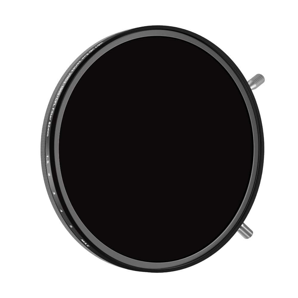 EVND82 Variabler 82mm HD EVO CPL-Filter Kompatibel mit Magnetischem und bis zu 10 Blenden Licht Enthält Objektiv und H&Y ND/PL-Filter, ND3-1000 + Kit, Einschraubbar