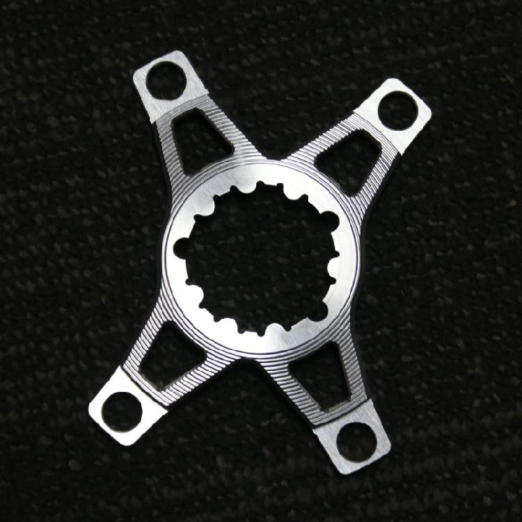 110 BCD 4 Bolt Aluminum Alloys Chainring Adapters Replacement Light Weight Direct Mount Converter Easy to Install
