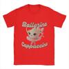 Ballerina Cappuccina T Shirts for Men Women Summer Funny Coffee Meme Streetwear TShirts Comfortable Tees Plus Size Design Tops