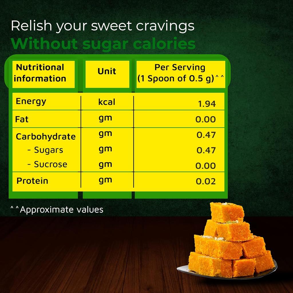 Sugar Free Natura Sladidlo s nulovou kalorií 100g Sklenice Balení 2 pro Nápoje Pečení Dezerty