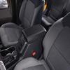 For Ford Bronco -2025 Car Armrest Box Cover Storage Bag Cushion Pad Black