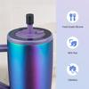 1/2Pcs Silicone Magnetic Straw Cap Dustproof Colorful Straw Cover Leakproof 3D for Brumate Era/Resa Tumblers