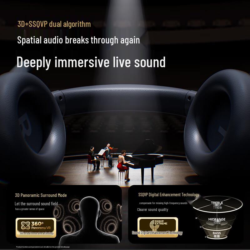 SANAG D60S AI Active Noise Cancelling Bluetooth Headset