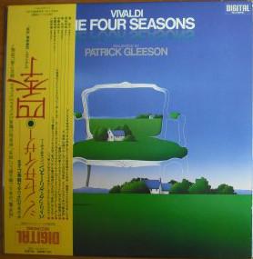 

LP Record PATRICK GLEESON - Vivaldi Four Seasons On Synthesizer VIC28052 VICTOR 1982 Japan Obi Classical Used