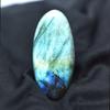 Natural Labradorite Loose Gemstone 77.05 Ct Oval Shape for Jewelry Making and Gem Collections