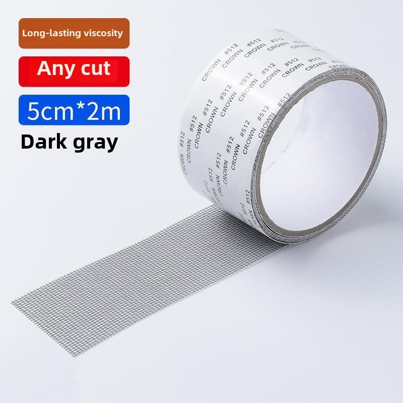 5cm Window Screen Repair Tape - Self Adhesive Mesh Patch for Door & Window Anti Mosquito Insect Net Hole Fixing Tool scalable