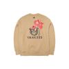 MLB New York Yankees Sweatshirts Unisex Beige Crew Neck Moderate Other 3AMT00121-50BGD