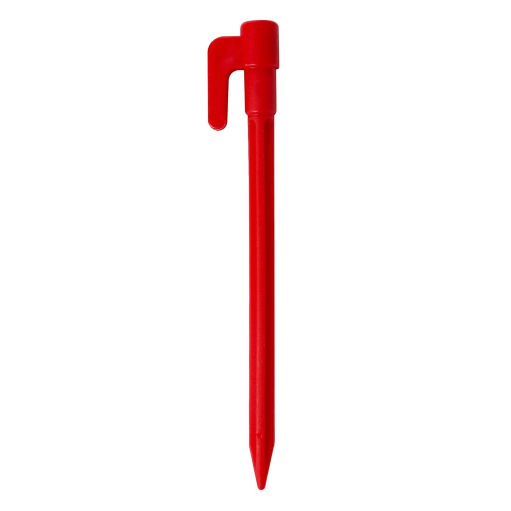 Yellow Plastic Ground Stakes for Greenhouse, Shade Nets, Inflatable Sofas, and Beach Mats - Windproof and In Stock