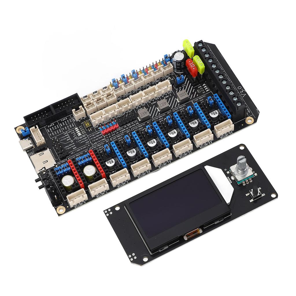 3D Printer Motherboard for Spider V3.0 8 TMC Drivers 8 PWM Fans Uart SPI 3D Printer Part Set for VORON 2.4 Switchwire 8