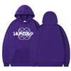 2025 Winter Japanese & Korean Loose Casual Drop Shoulder Hoodie