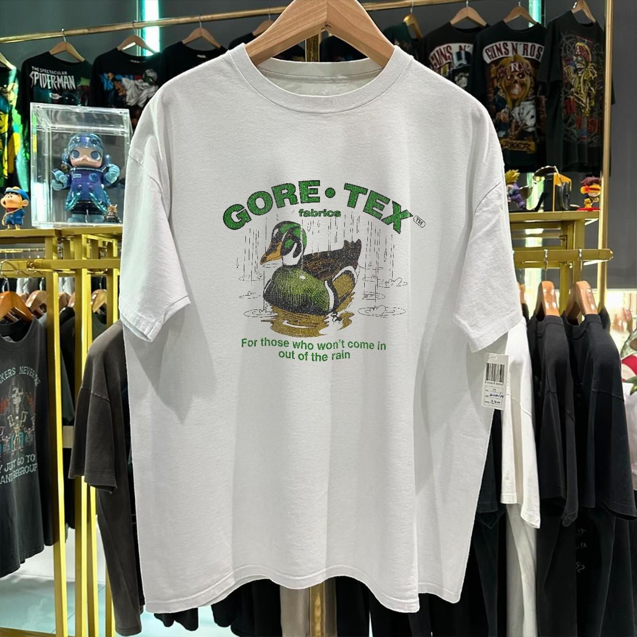 90s Gore-Tex Fabrics Promo T-Shirt White XXL XL