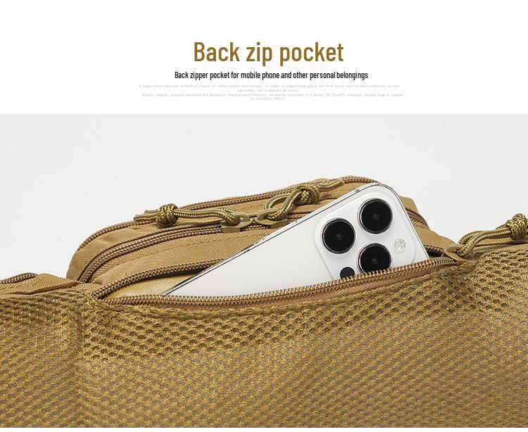 Multi-Function Tactical Waist & Shoulder Bag for Outdoor Sports & Cycling
