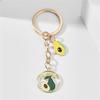 Lovely Keychains Cherry Heart Plant Fruit Keyrings Pendant Designs for Trendy Women And Girls As Friendship Gifts