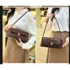 High-end Bag, Western Style Texture, Fashion Retro Baguette Underarm Bag, All-match One-shoulder Messenger Bag Trend