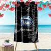 Hertha BSC Custom Name Print Beach Towel, Large Soft Quick Dry Towel for Beach Camping Swimming