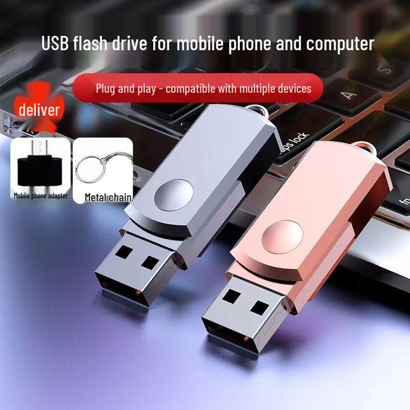 256GB Hochgeschwindigkeits-Dual-Use-USB-Stick für Mobilgeräte und PC - Ideal für Laptops und Bürocomputer