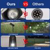 Outdoor Solar Spotlights IP65 Waterproof Adjustable Solar Landscape Spotlights 2 Modes Solar Uplights for Trees Garden Pathway