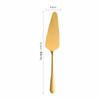 Stainless Steel Cake Knife & Spatula Set - Bread Knife & Pizza Cutter Baking Utensils