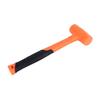 Rubber Mallet Hammer 0.5LB Non Elastic Rebounce Resistant Rubber Mallet for Installation