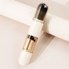 6-in-1 Retractable Makeup Brush Set Portable -Shaped Storage Kit with Retractable Blush Brush Hidden Angled Foundation Brush
