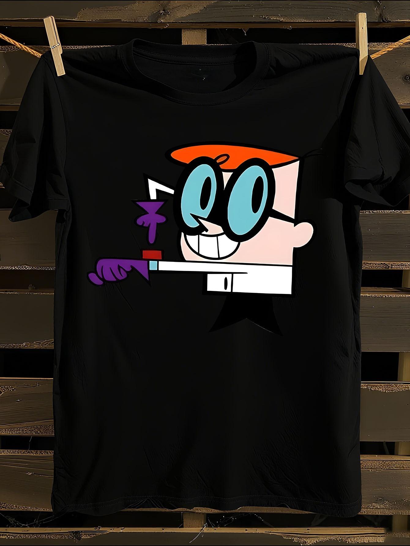 Funny D-Dexters-Lab TV Show Inspired T-shirt M