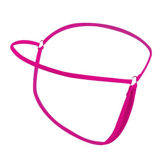 Damen G-String T-förmig Tiny Solid Color Low Waist Hoop Slutty Sexy Antiseptisch Atmungsaktiv