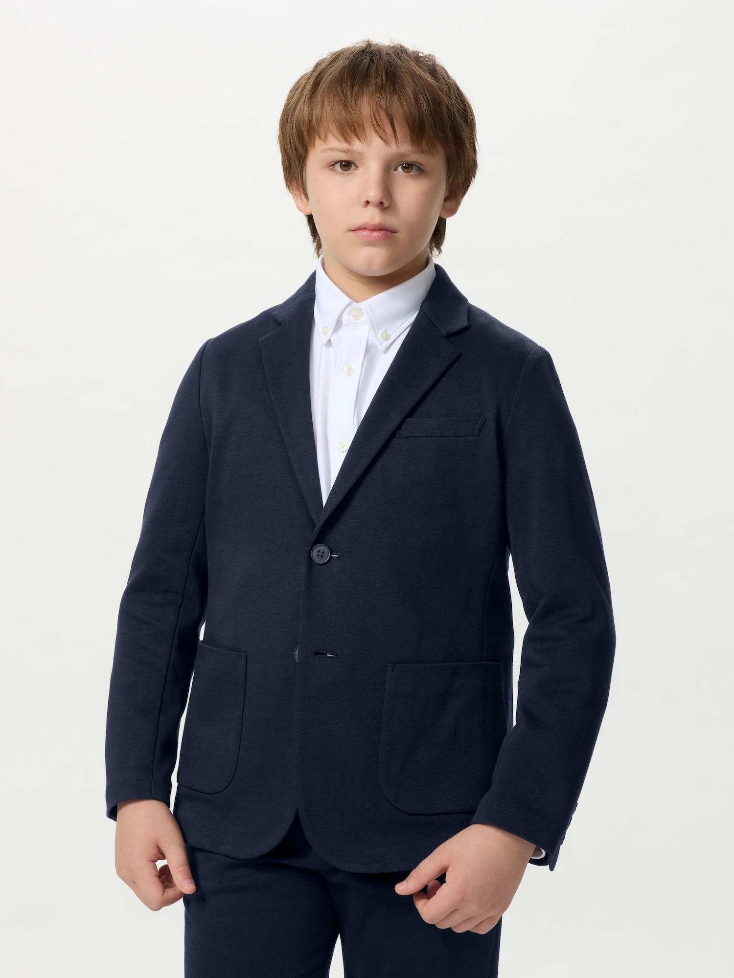 

UNIQLO JAPAN трикотажная куртка возможна формальная посадка 69 NAVY/160