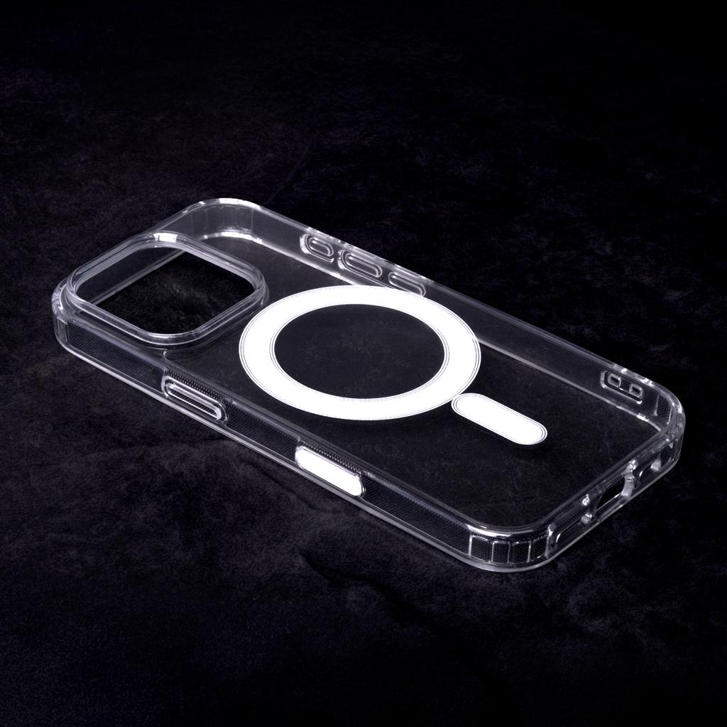 Anti Shock Cover 1.5 Mm Mag For Iphone 16 Pro Max 6.9" Transparent Big Hole + Button