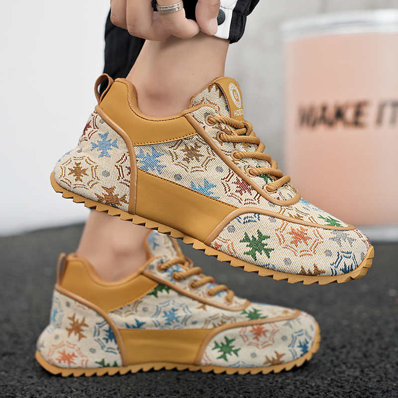 Fashion Extra Large Sizes 44 Men's Shoes Large Sizes Woven Red Boot For Men Sneakers Luxury Sport Releases Boty Cheapest Outside