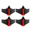 4 Pcs Tire Hose Guard Plastic Preventing Stucking Avoid Snagging Wear Resistant Tire Hose Roller for Car Wash