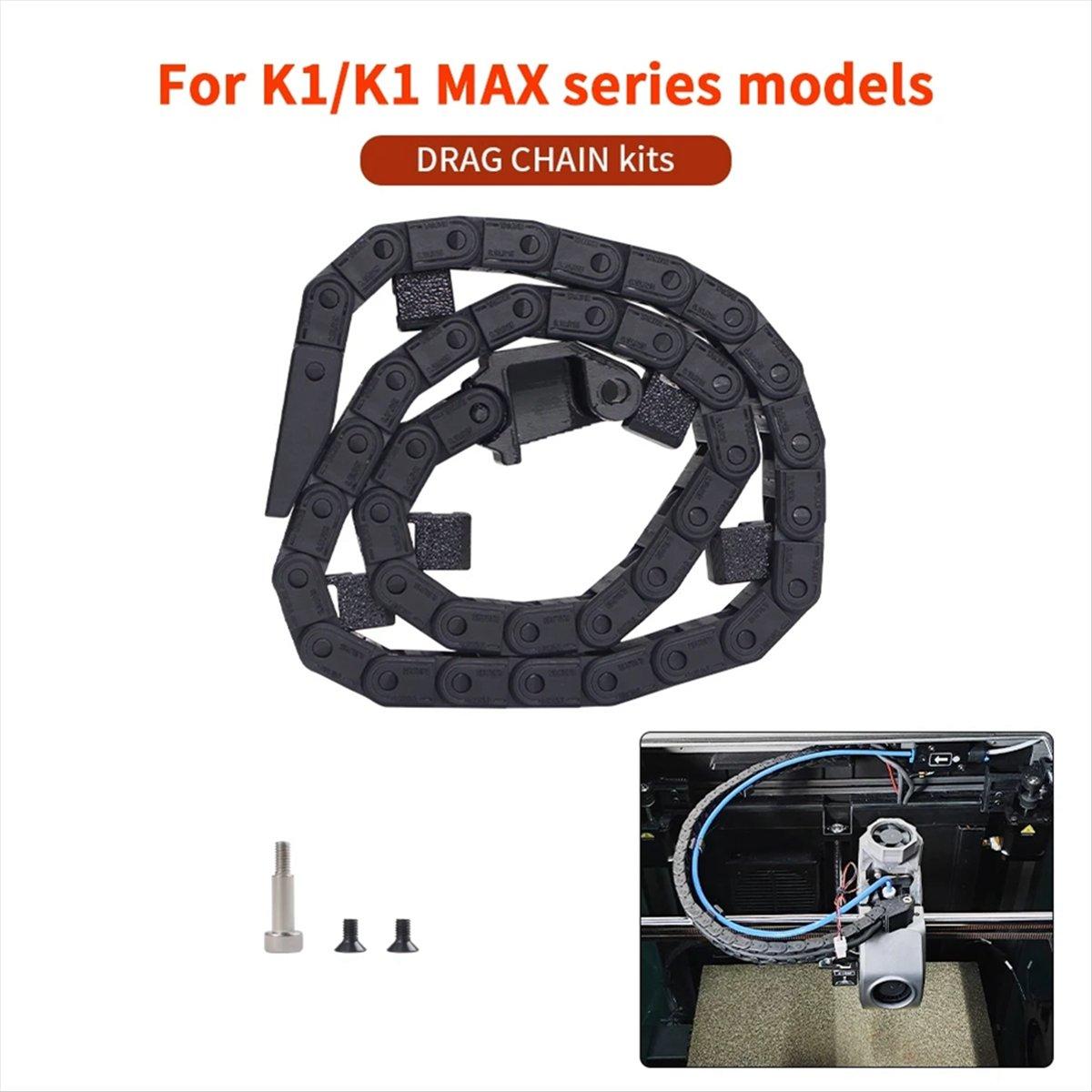 Для K1/K1 Max Открытый мост-кабелеукладчик типа 6x10 мм для 3D-принтера K1/K1 Max China Mainland