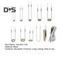 11Pcs Induction Heater Coil Kit High Durability Flexible Design Reusable Magnetic Induction Heater Coil Accessories