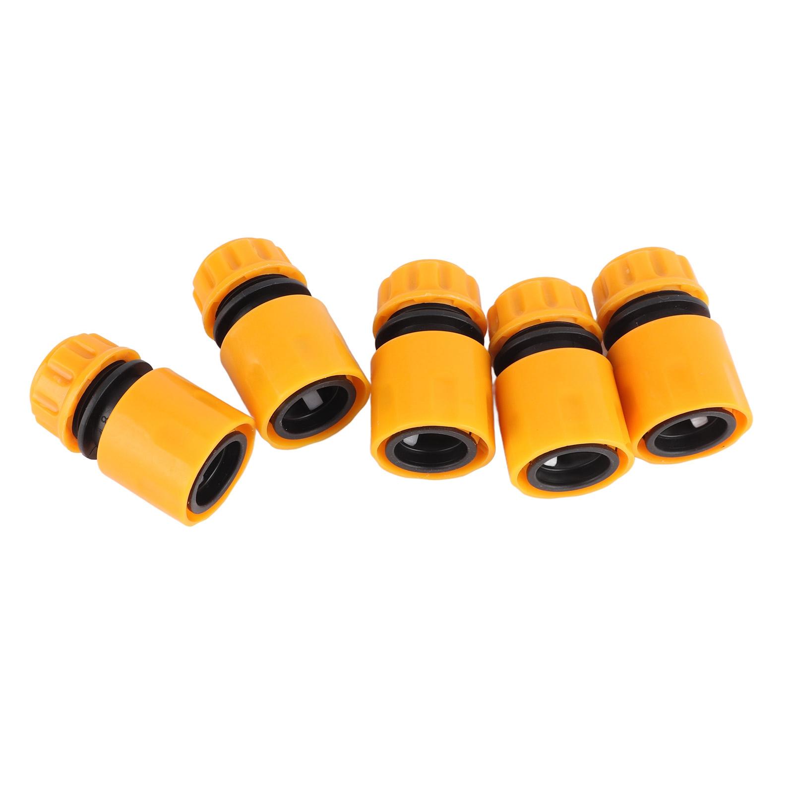 

5 шт. шланговый адаптер трубный соединительный фитинг ABS 34 дюйма комплект быстрого соединения для сада